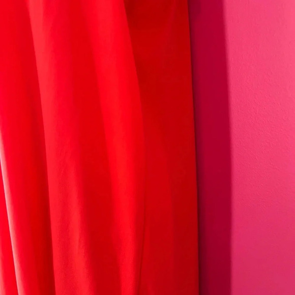 Michael Kors dress halter style A line new red - Picture 3 of 6